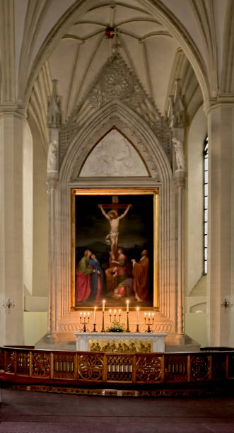 istock Tallinn St. Olav Church Apse 1249014396