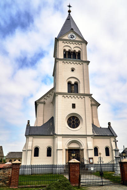 istock A historic parochial church with a belfry 1249016389