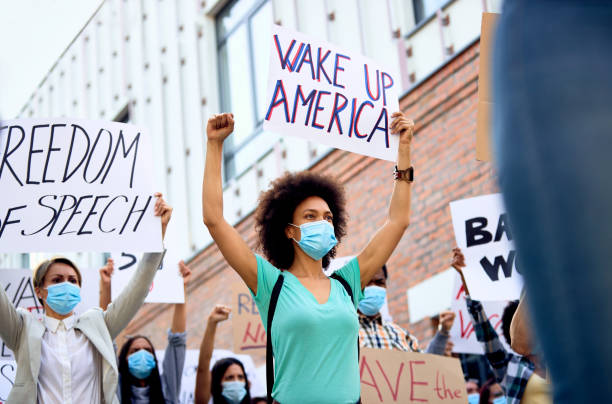 istock Wake up America demonstrations! 1249018364