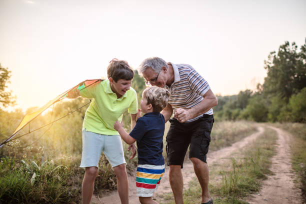 istock Day with our Grandpa 1249018399
