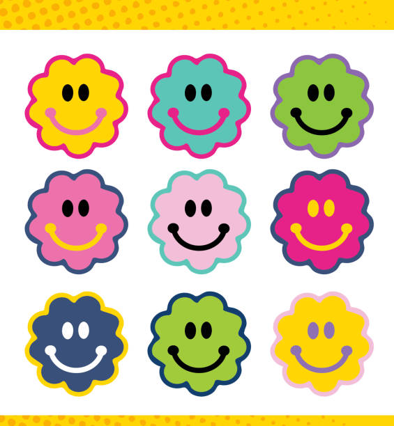 istock A set of face faces smiles avatar icons 1249023558