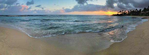 istock Hawaiian Sunset at Poipu Beach Kauai, Hawaii 1249027087