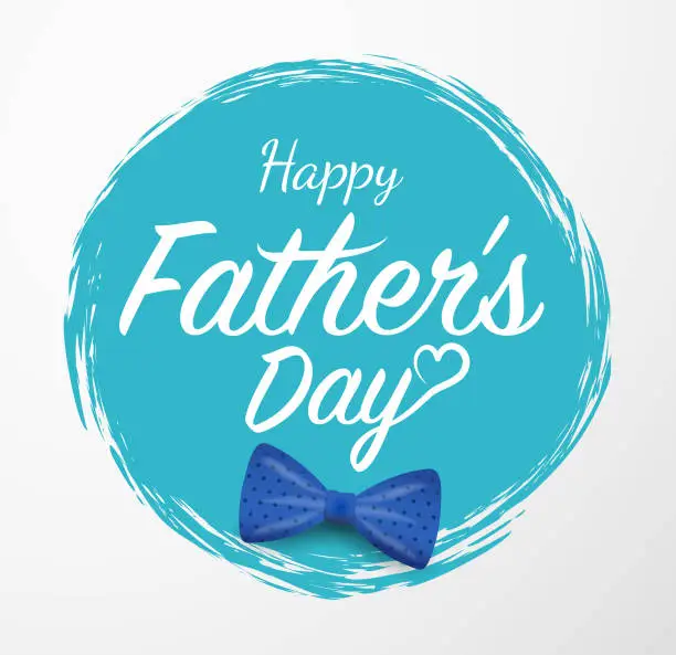 Vector illustration of Father's Day Greeting Card