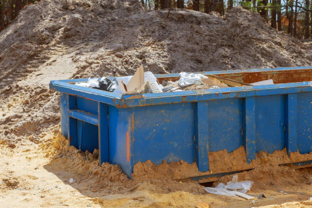 istock Construction trash dumpsters in an metal container, home house renovation. 1249038821
