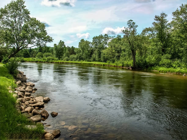 istock Beautiful riverside scenery of Haliburton, ON, Canada 1249041735