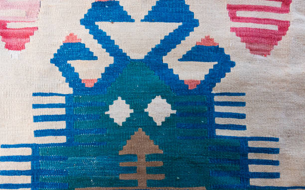 istock Kilim-Blanket Rug Fabric Design 1249044140