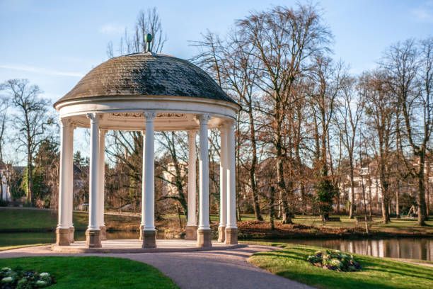 istock Parc de Orangerie Strasbourg sunny at winter 1249051004