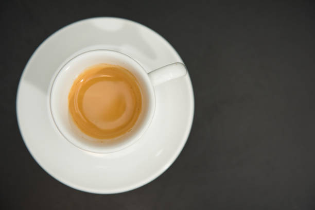 istock Espresso coffee On a wooden background. 1249062014