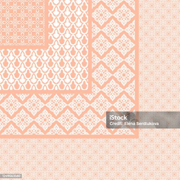 Eastern Design Simple Seamless Oriental Pattern Design Element In Eastern Style Geometric ...