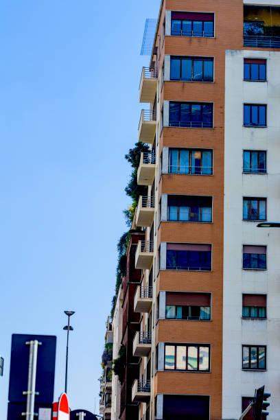 istock Private flats house in Italy,Milan. 1249063748