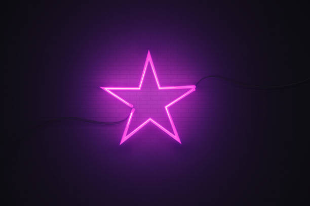 we are open 24/7 hours neon sign on the wall, night life illuminated glow