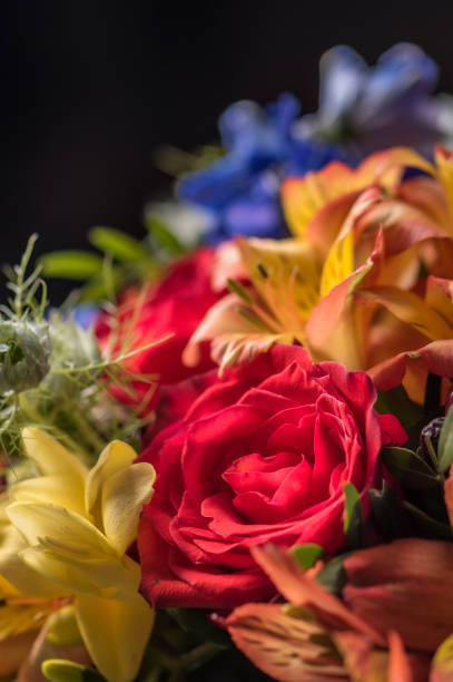 istock Colorful Summer Flowers Bouquet 1249096394