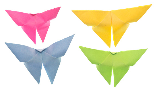 Transform and succeed or Success transformation and improving as a leadership in business through innovation and evolution concept with paper origami changed for the better.