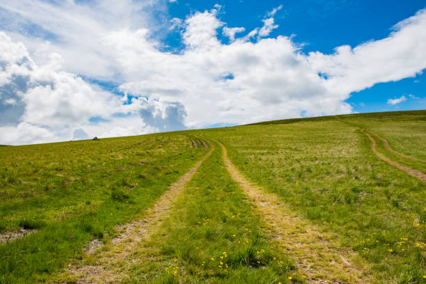 istock Empty road of the mountain 1249113495