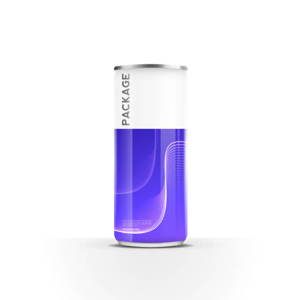 istock Aluminium cans for beer, water, juice energy drink or soda pack mock up template design on white background.vector. 1249118890