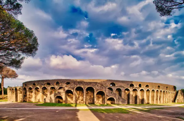 Photo of Amphitheater  of Pompeii - Italy