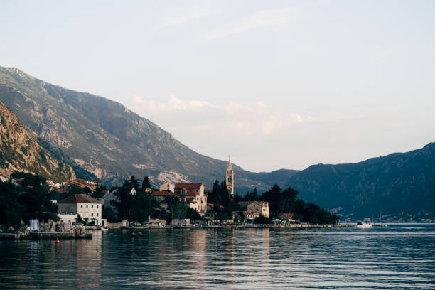istock Dobrota Coast, Church of St. Belfry Eustachius. 1249134237