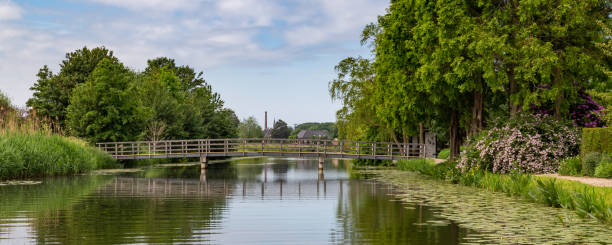 istock Natural pond in a park 1249146087