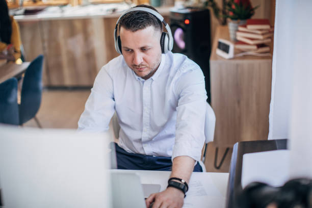 istock One young businessman working from home 1249150058