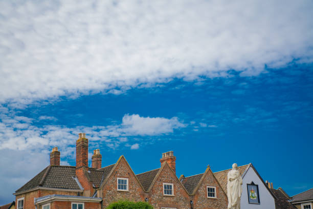 istock House roof and sky In england 1249160217