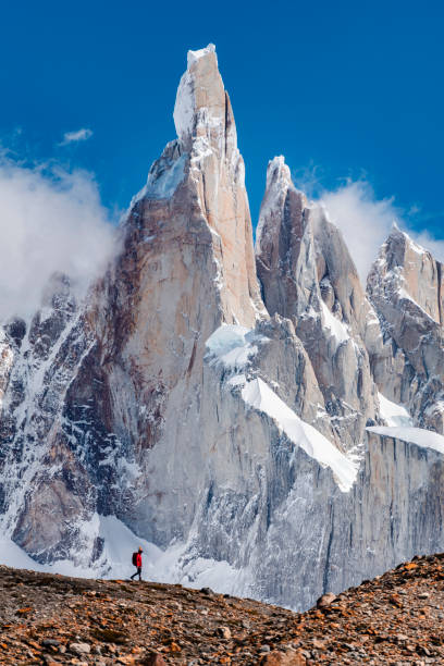 Cerro Torre and excurionist