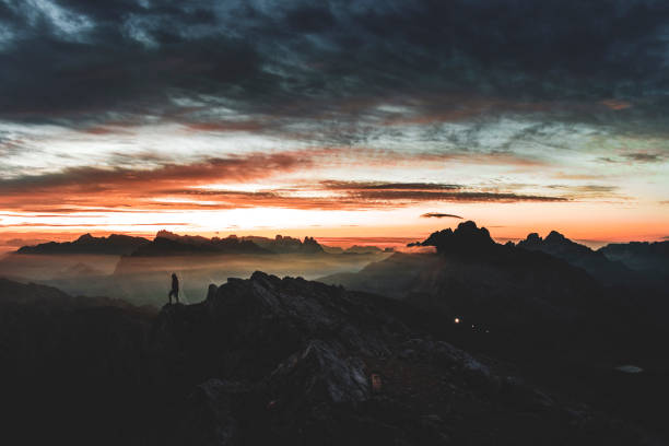istock Sunrise at the Red Croda 1249166354