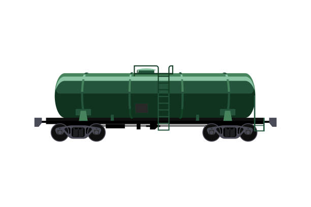 tankwagen - tanker car stock-grafiken, -clipart, -cartoons und -symbole