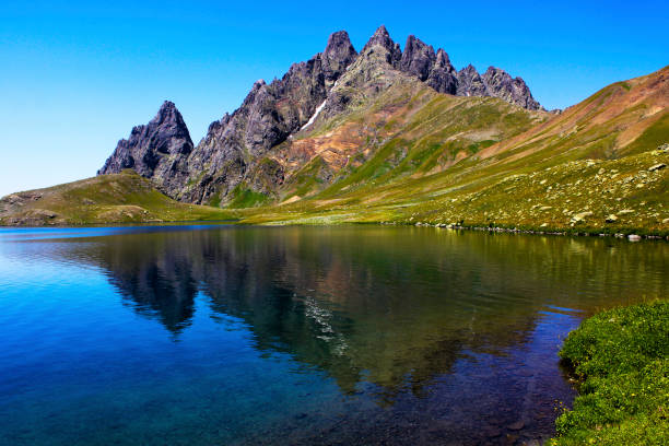istock Mountain lake landscape in Samegrelo, Georgia 1249187693