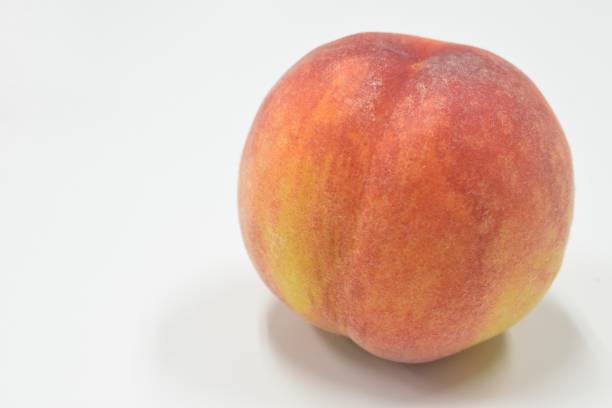 istock A peach harvested in Yamanashi, Japan 1249189322
