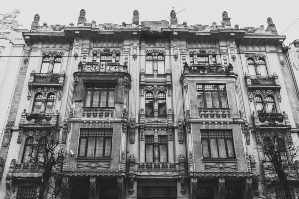 Beautiful antique building at the city square