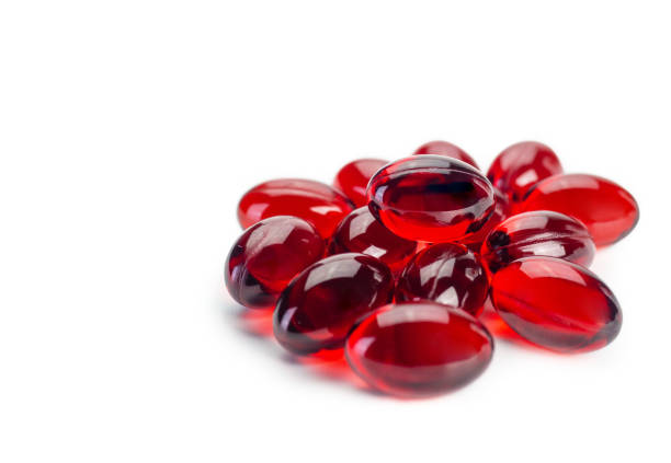 istock Fish oil omega 3 on white background. 1249197906