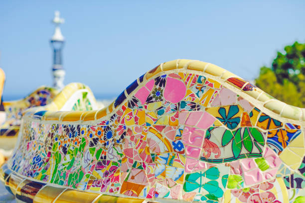 Barcelona, Catalonia, Spain, Park Guell