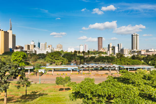 istock Nairobi Skyline And Uhuru Park, Kenya 1249200780