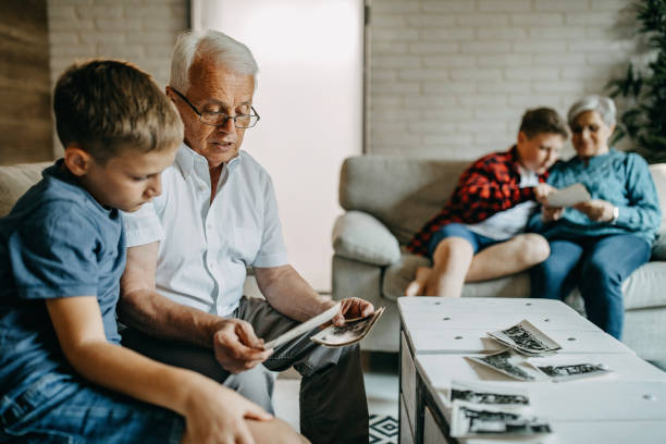 istock Grandparent spending time with his grandson 1249200947