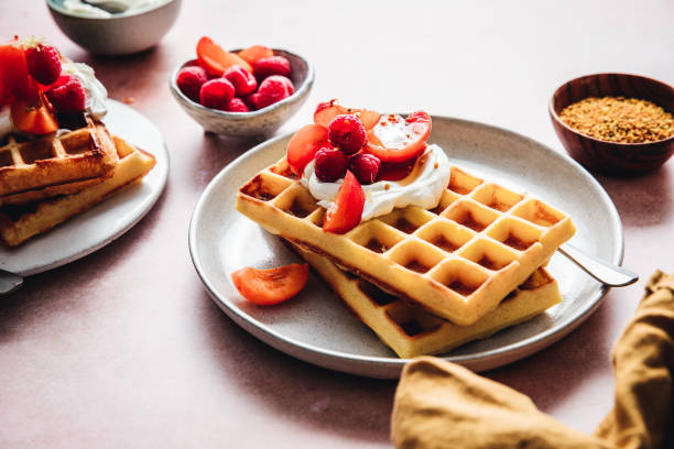 istock Tasty breakfast served in a plate 1249206104