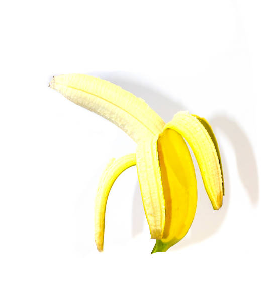 istock photo banana closeup isolate 1249206863