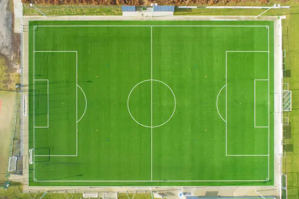 Photo of Soccer field - aerial view
