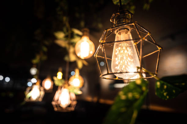 istock An antique lighting chandelier. 1249213081