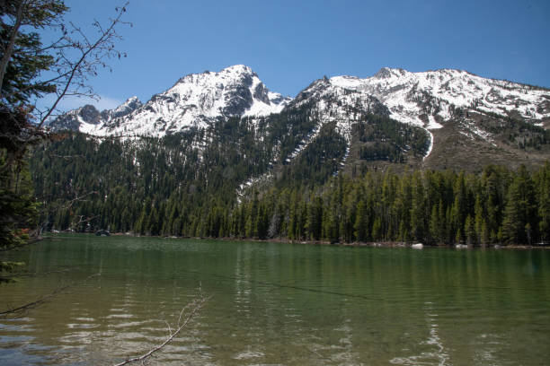 istock Mountain String lake in the Teton mountain range 1249219161