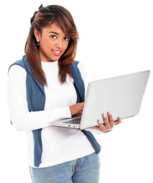 istock Woman with a laptop 1249221598