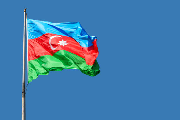 istock Flag of Azerbaijan 1249228234