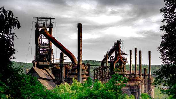 istock Abandoned Steel Mill 1249235069