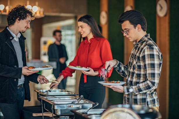 istock Business people on lunch break 1249235209