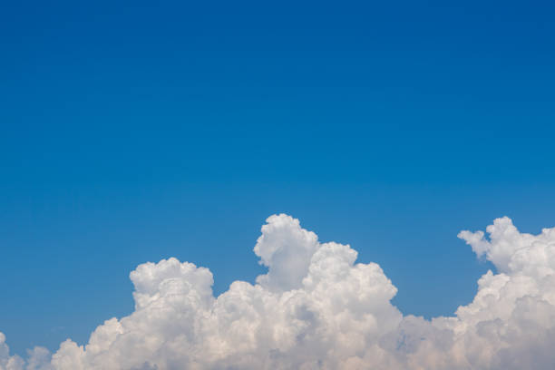 istock Gorgeous view of cloud and blue sky with text space. 1249238100
