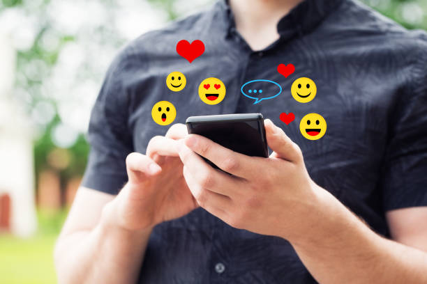 istock Image of a man`s hands using a smart phone, close up. 1249239355