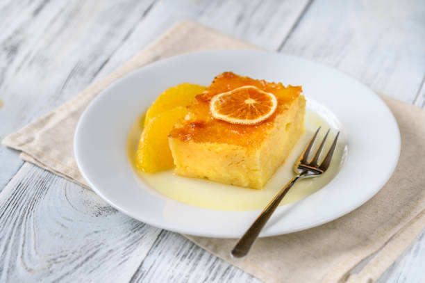 istock Portokalopita orange cake 1249240167