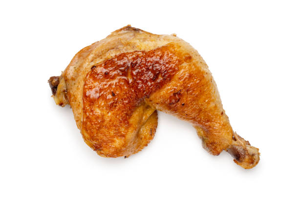 baqueta asada - roast chicken chicken roasted spit roasted fotografías e imágenes de stock