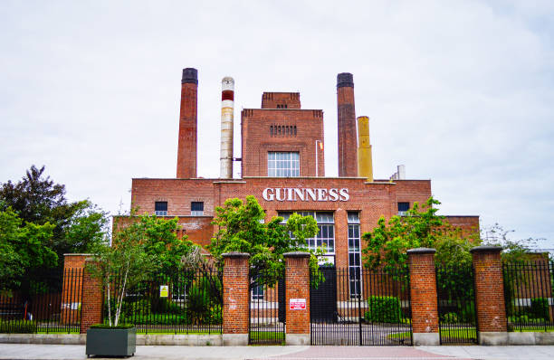 Guinness Storehouse in Dublin Ireland stock photo