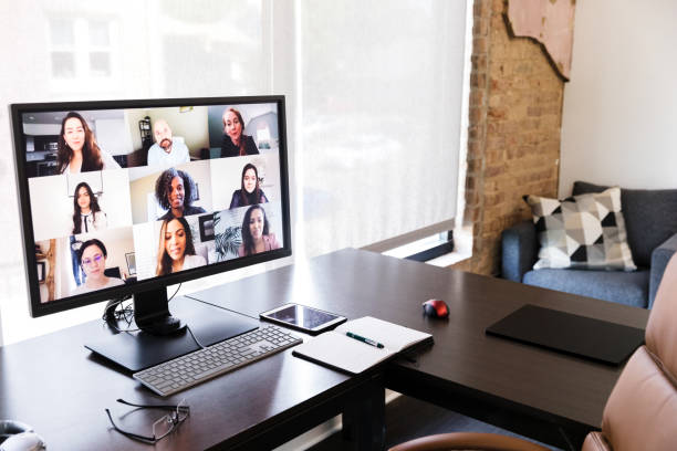 istock Video conference during COVID-19 pandemic 1249259942