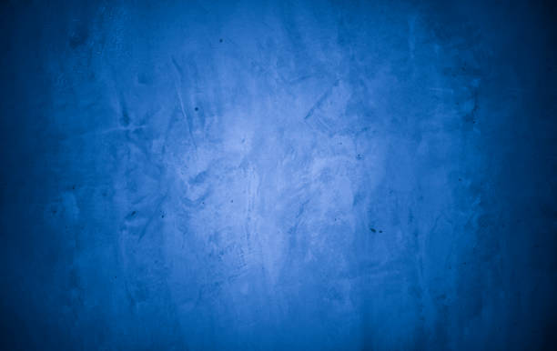 istock Old wall pattern texture cement blue dark abstract  blue color design are light with black gradient background. 1249273120